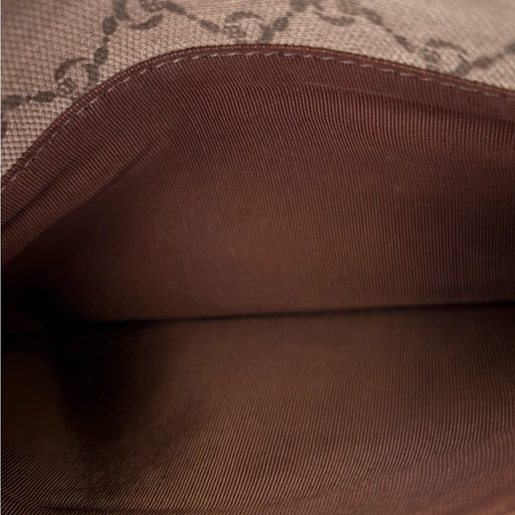 Roberta di Camerino Vintage Brown Monogram Fabric/Leather Baguette - Picture 6 of 7